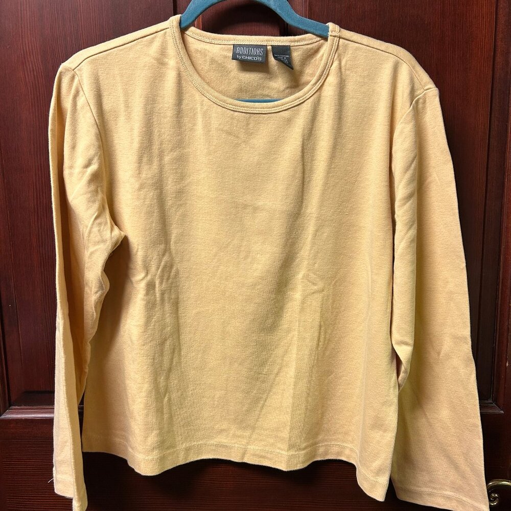 Additions by Chico's, Long sleeve t shirt